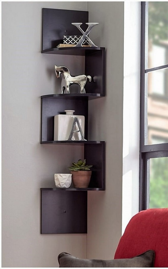 DIY Decorative Shelf
 25 Creatively Unique DIY Corner Shelves for Living Room