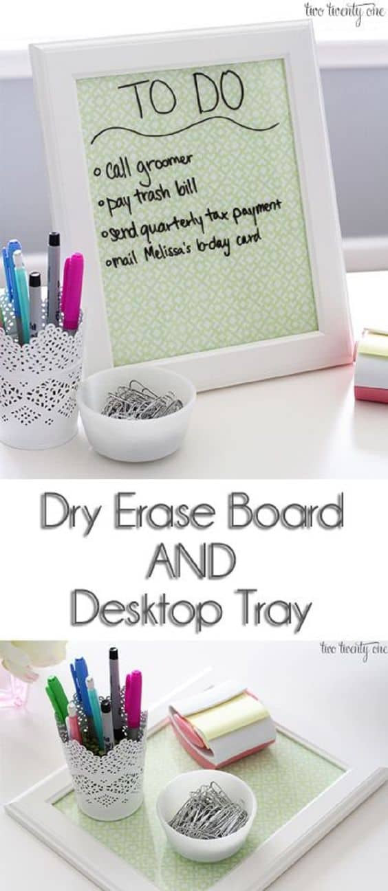 DIY Desk Decor Ideas
 31 Super Useful DIY Desk Decor Ideas to Follow