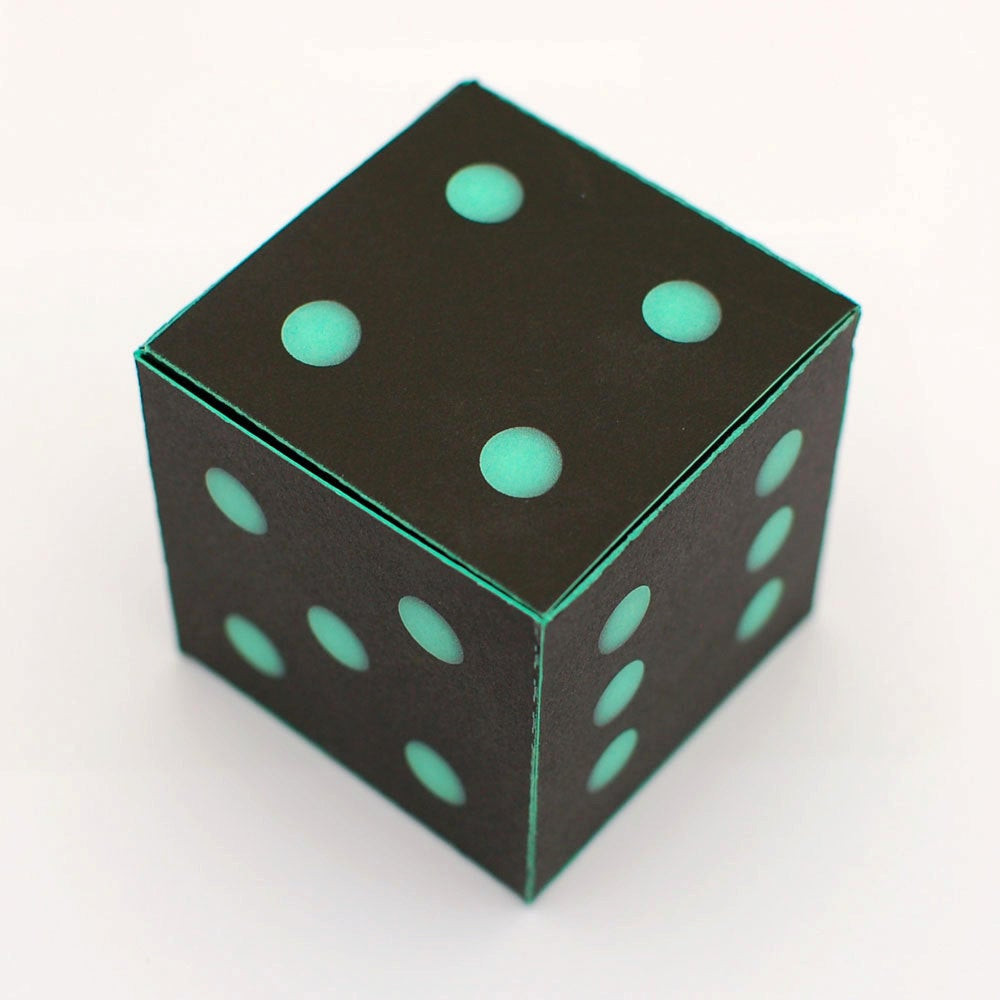 DIY Dice Box
 Items similar to Roll the dice printable DIY t box on Etsy