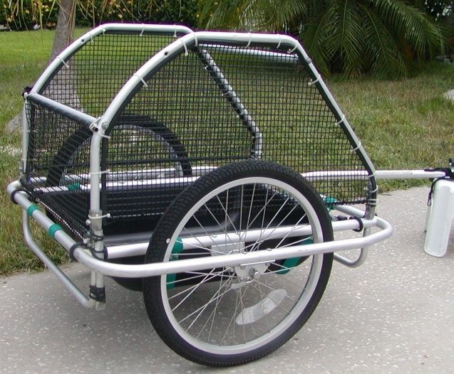 DIY Dog Bike Trailer
 Pin by Tater Zoid on Bicycle Trailers