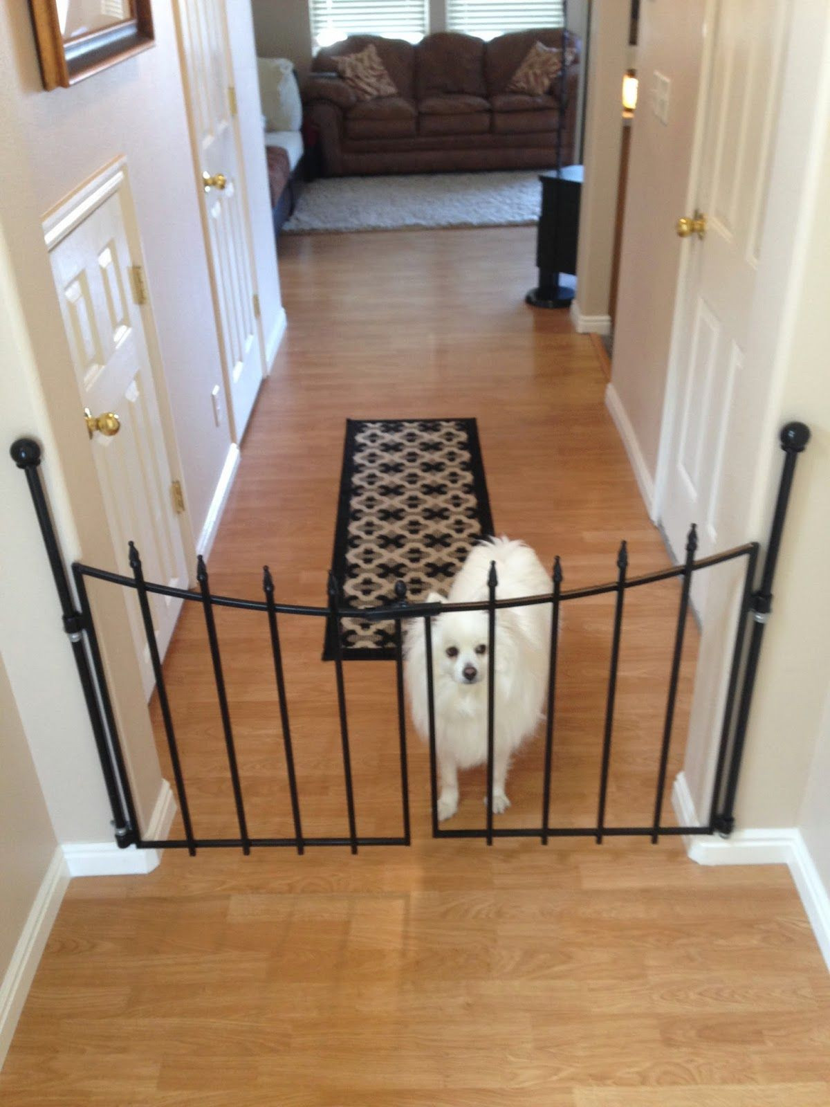 DIY Dog Gates Indoor
 DIY Pet Gate For the Home Pinterest