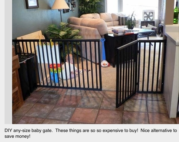 DIY Dog Gates Indoor
 12 best Indoor gates images on Pinterest