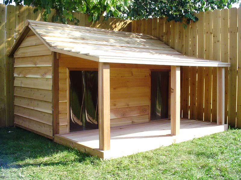 DIY Dog House Ideas
 Duplex Dog House Design