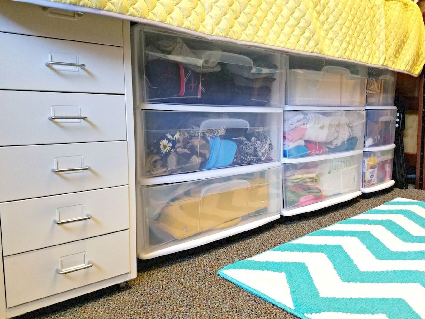 DIY Dorm Organization
 The 25 best DIY storage dorm ideas on Pinterest