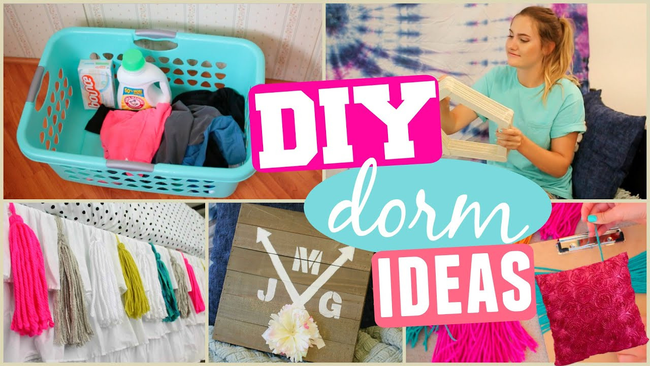 DIY Dorm Organization
 DIY Dorm Room Makeover Decor & Organization Ideas