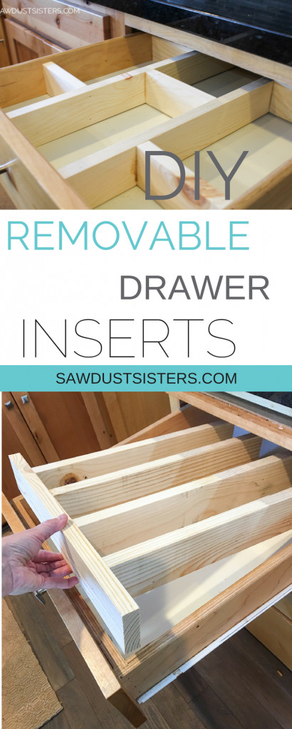 DIY Drawer Dividers Wood
 Super Easy DIY Drawer Divider Insert Sawdust Sisters