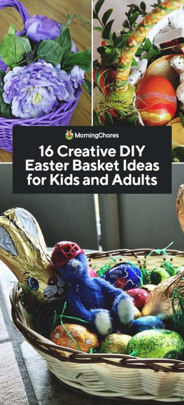 DIY Easter Basket For Toddler
 16 Creative DIY Easter Basket Ideas for Kids and Adults