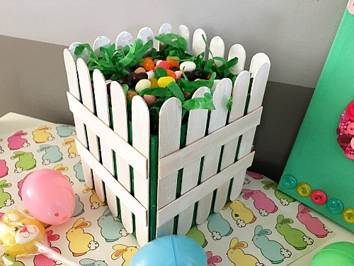 DIY Easter Basket For Toddler
 DIY Picket Fence Easter Basket Easy Easter Gift Basket Craft