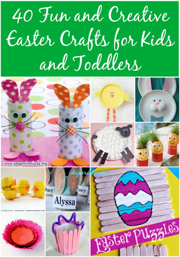 DIY Easter Crafts For Toddlers
 58 Fun and Creative Easter Crafts for Kids and Toddlers