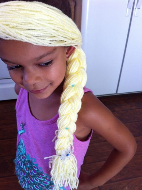DIY Elsa Hair
 Queen Elsa s Dress and Wig