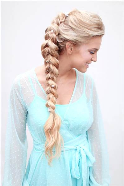 DIY Elsa Hair
 Easy DIY Halloween hairstyles Elsa to ‘Game of Thrones