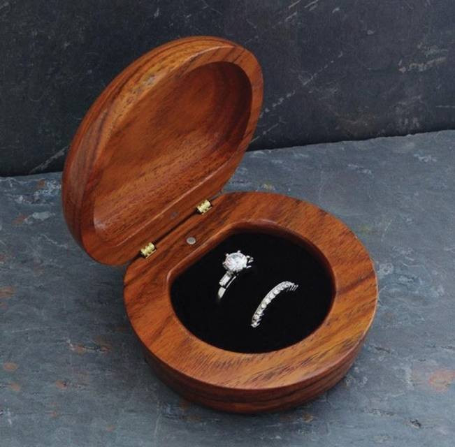 DIY Engagement Ring Box
 Diy Wooden Engagement Ring Box woodworking furniture