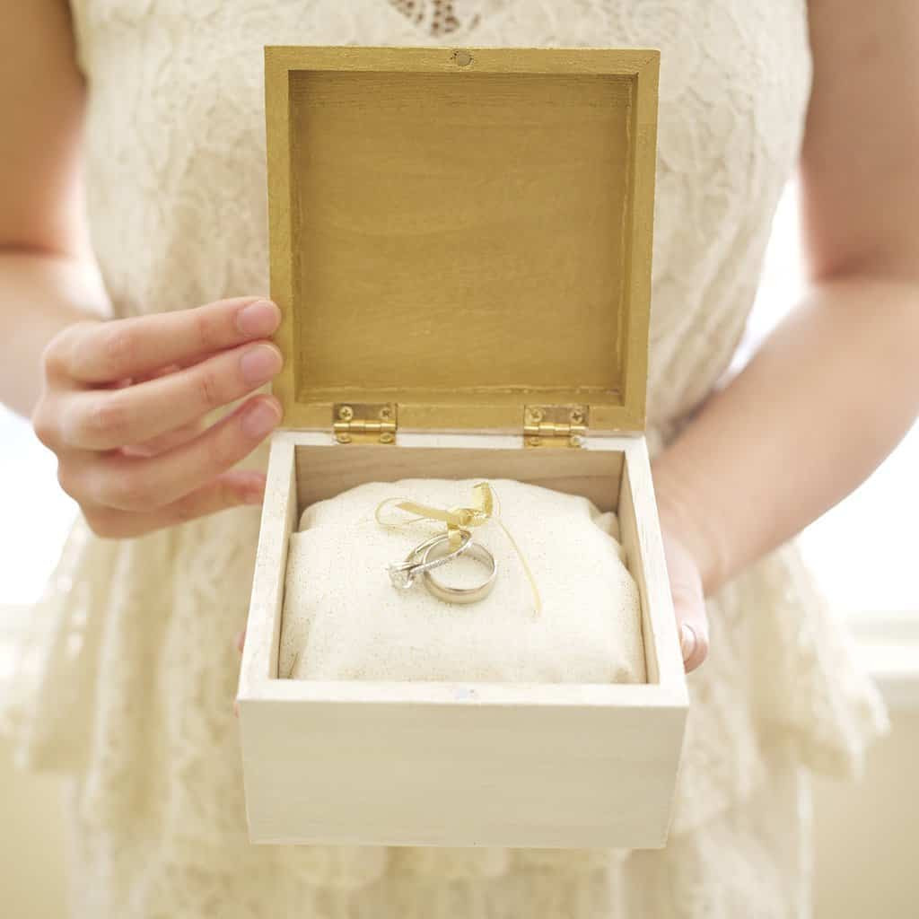 DIY Engagement Ring Box
 Say "I Do" With These DIY Ring Boxes