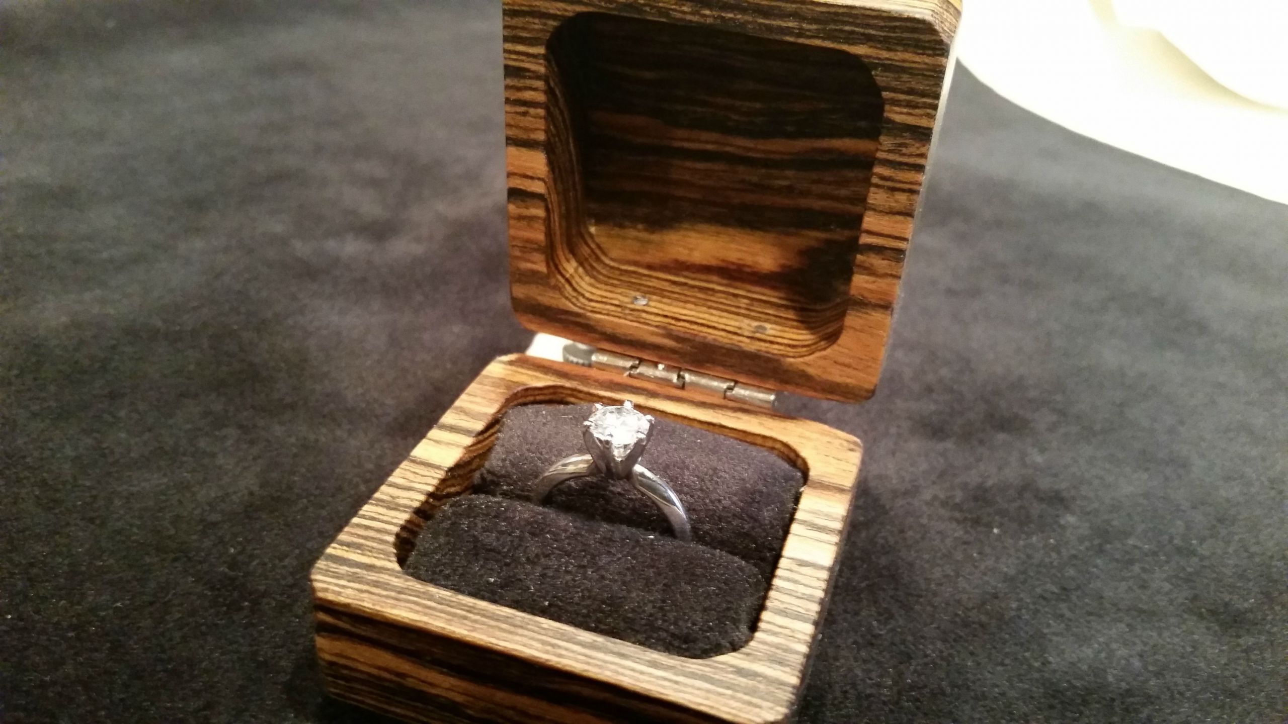 DIY Engagement Ring Box
 These 9 DIY Ring Boxes Are the Ultimate Valentine s Day