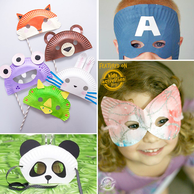DIY Face Mask For Kids
 30 DIY Mask Ideas for Kids