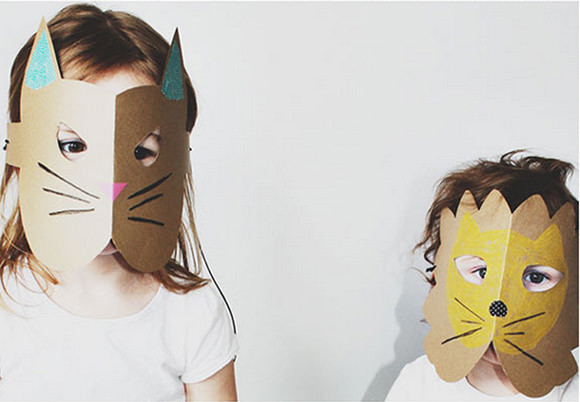 DIY Face Mask For Kids
 10 DIY Cardboard & Paper Masks for Halloween