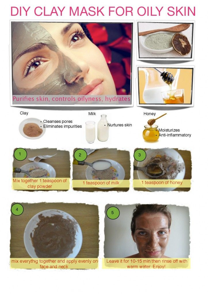 DIY Face Mask For Oily Skin
 36 best Clay Mask Recipes images on Pinterest