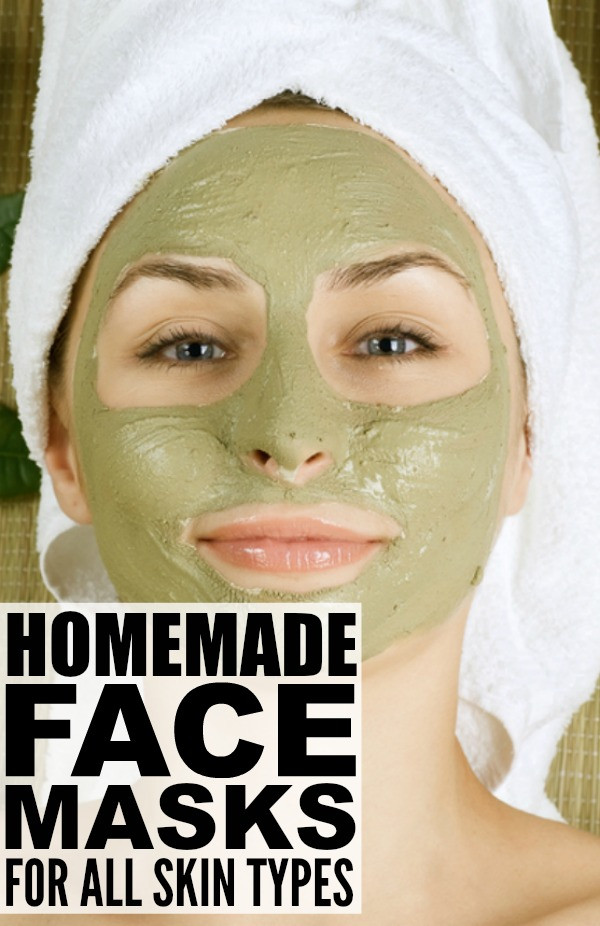 DIY Face Mask For Oily Skin
 Homemade face masks for all skin types