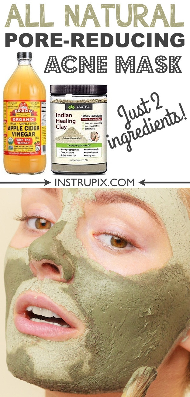 DIY Face Masks For Pores
 Homemade Face Mask For Acne and Blackheads 2 ingre nts