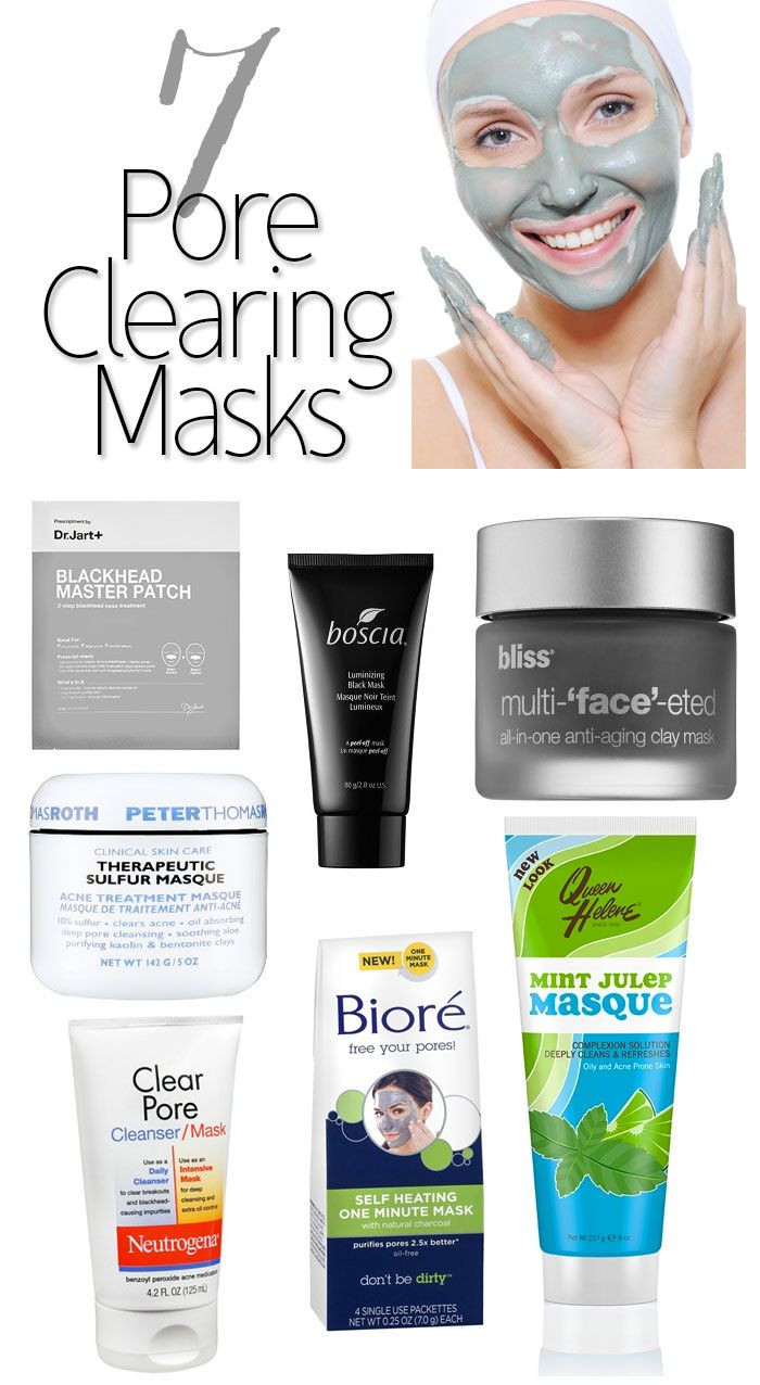DIY Face Masks For Pores
 7 Masks to Help Clear Up Your Blackheads