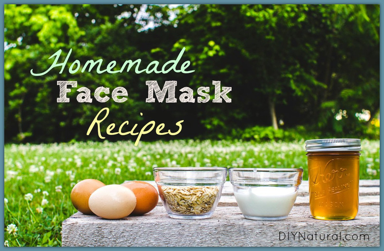 DIY Facial Mask
 Homemade Face Mask Bases Add ins and Several Recipes
