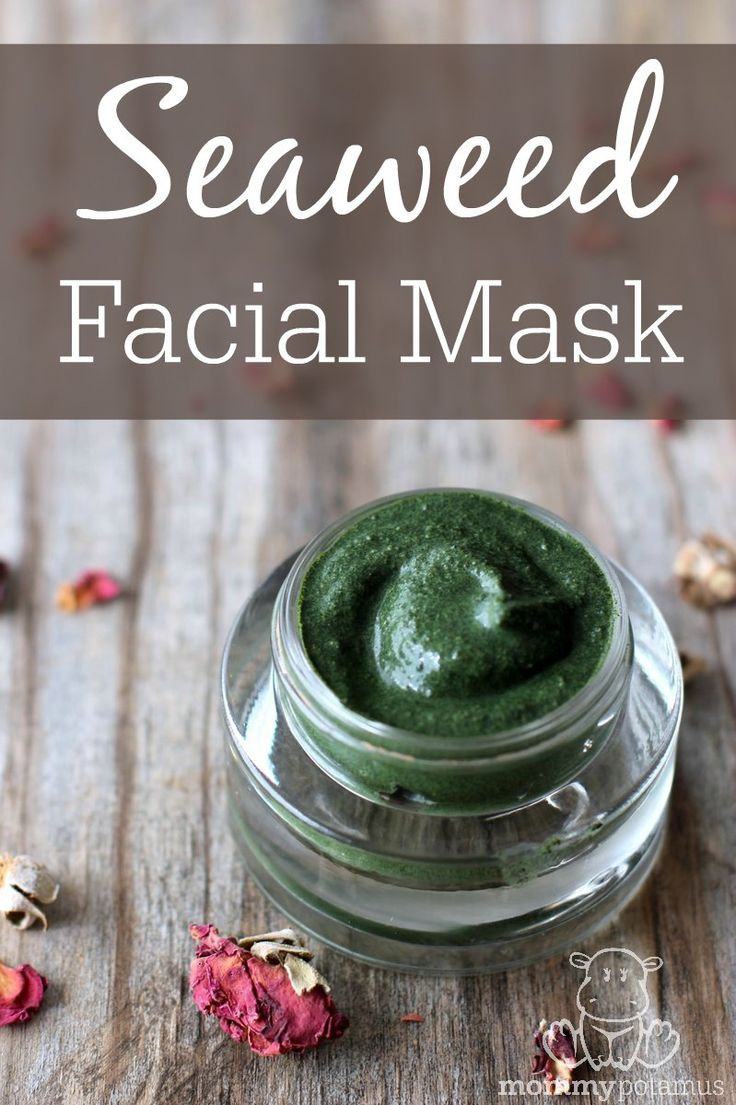 DIY Facial Mask
 DIY Masque Seaweed Facial Mask diy skincare