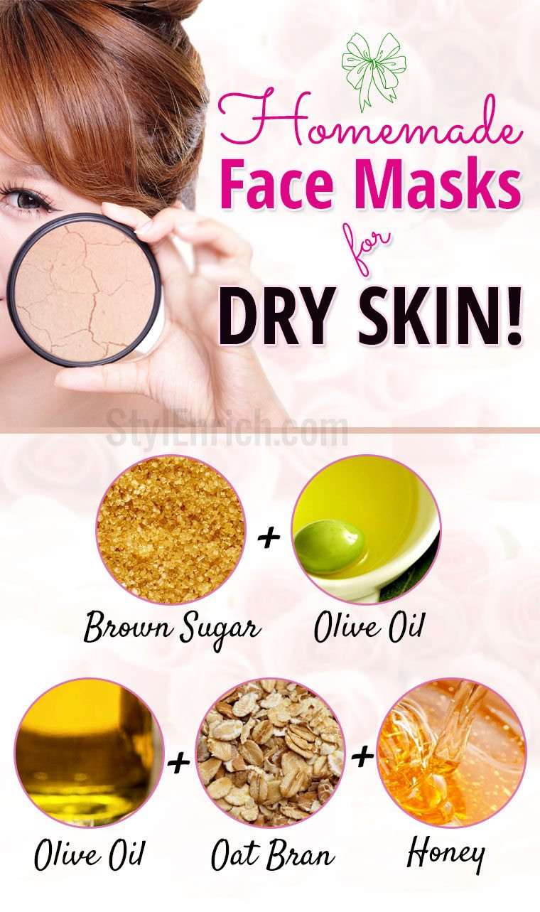 DIY Facial Mask
 Homemade Masks for Dry Skin Dry Skin Care Tips