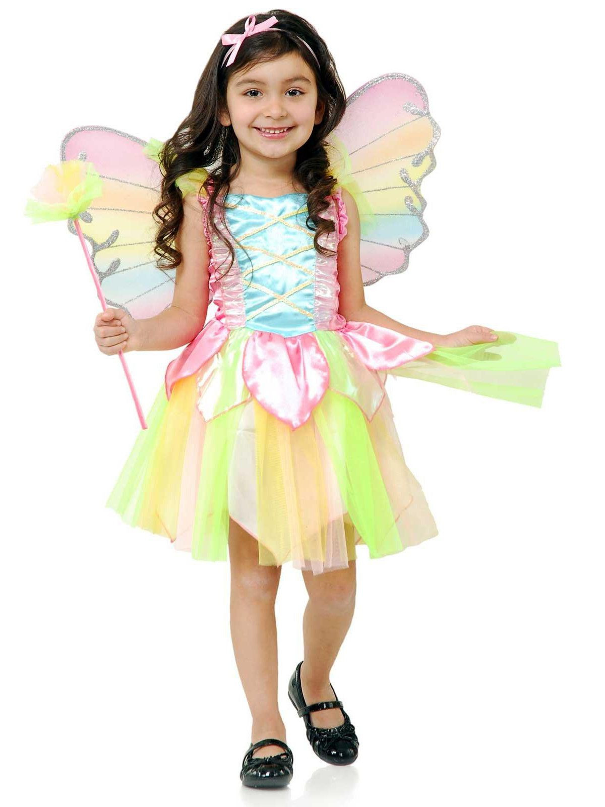 DIY Fairy Costumes For Kids
 Rainbow Princess Fairy Costume For Children Girls
