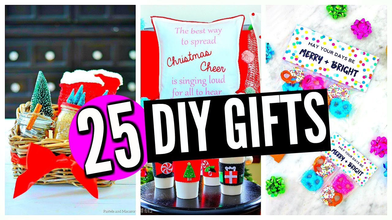 DIY Family Christmas Gifts
 25 DIY Christmas Gifts For Friends Family Boyfriend
