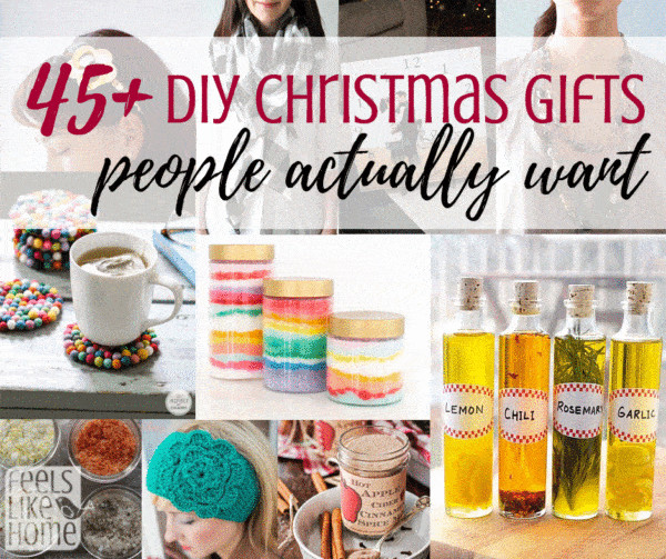 DIY Family Christmas Gifts
 45 Amazing DIY Christmas Gifts That People Actually Want