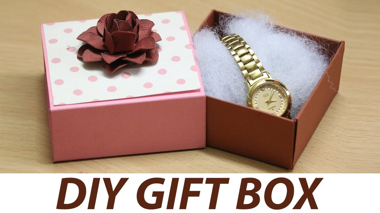 DIY Favor Box
 DIY Gift Box Ideas How to Make Small Gift Box at Home