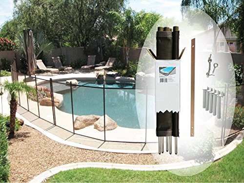 DIY Fence Kit
 Pool Fence DIY by Life Saver Fencing Section Kit 4 x 12