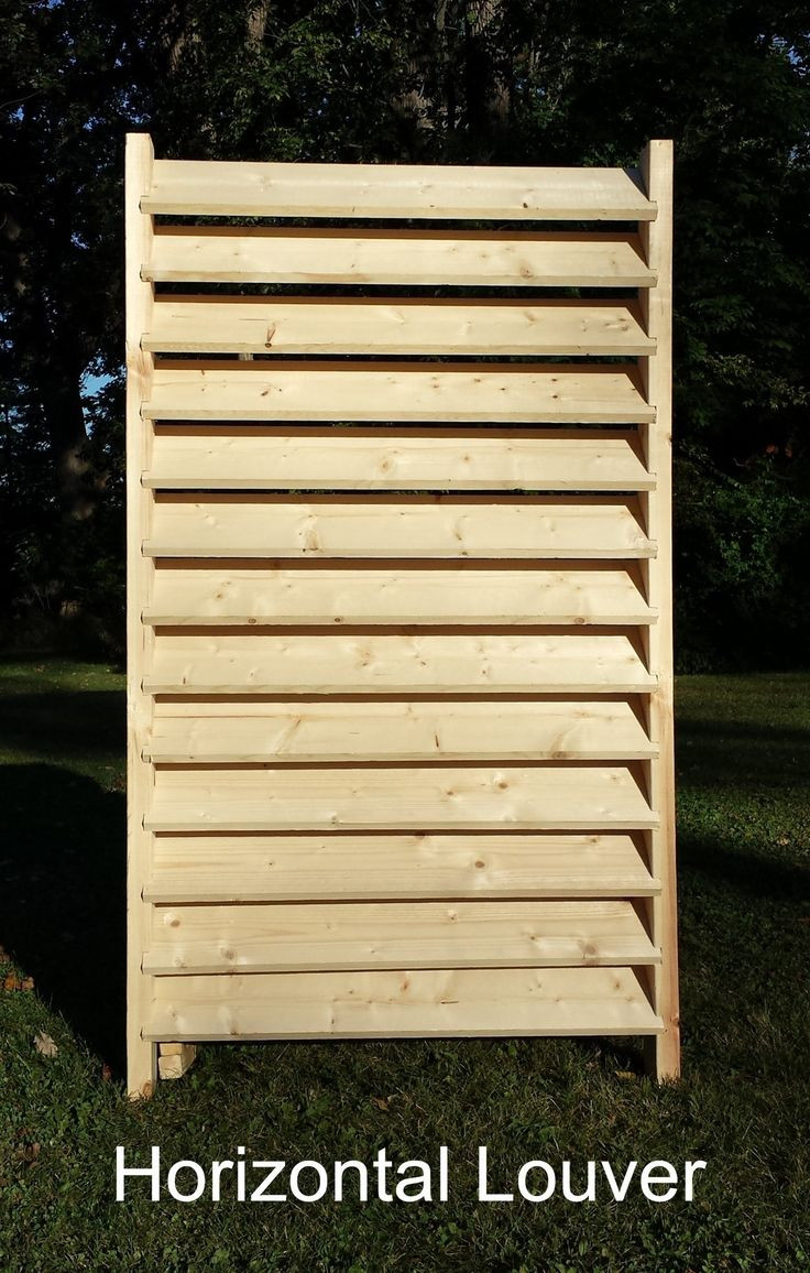DIY Fence Kit
 Louver and Basketweave Fence DIY 2x4 kits Vertical