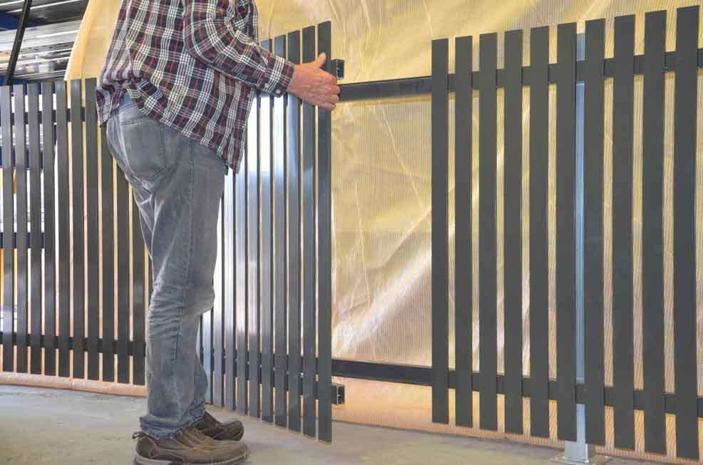 DIY Fence Kit
 Aluminium Fence Panels DIY Gate Fences