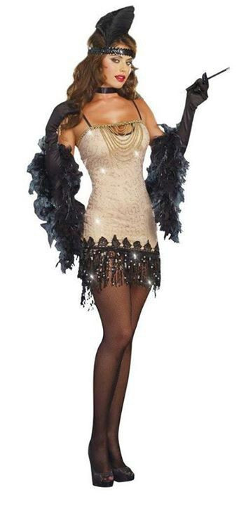 DIY Flapper Girl Costume
 Flapper Girl Costume Idea Halloween