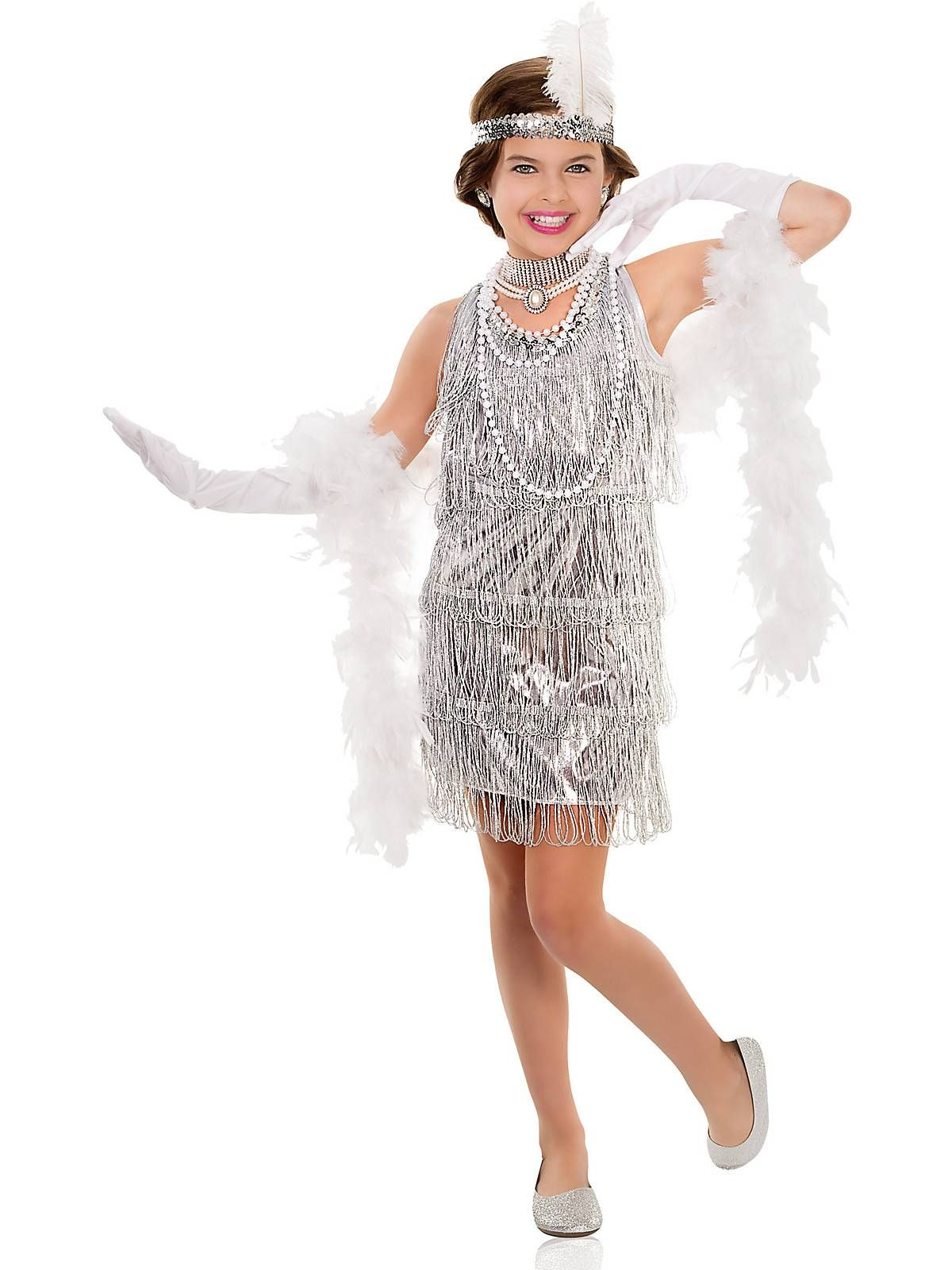 DIY Flapper Girl Costume
 In the Roaring Twenties young women called flappers