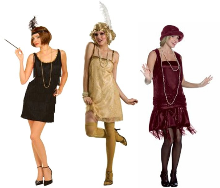 DIY Flapper Girl Costume
 DIY Halloween Costume Idea Flapper Girl