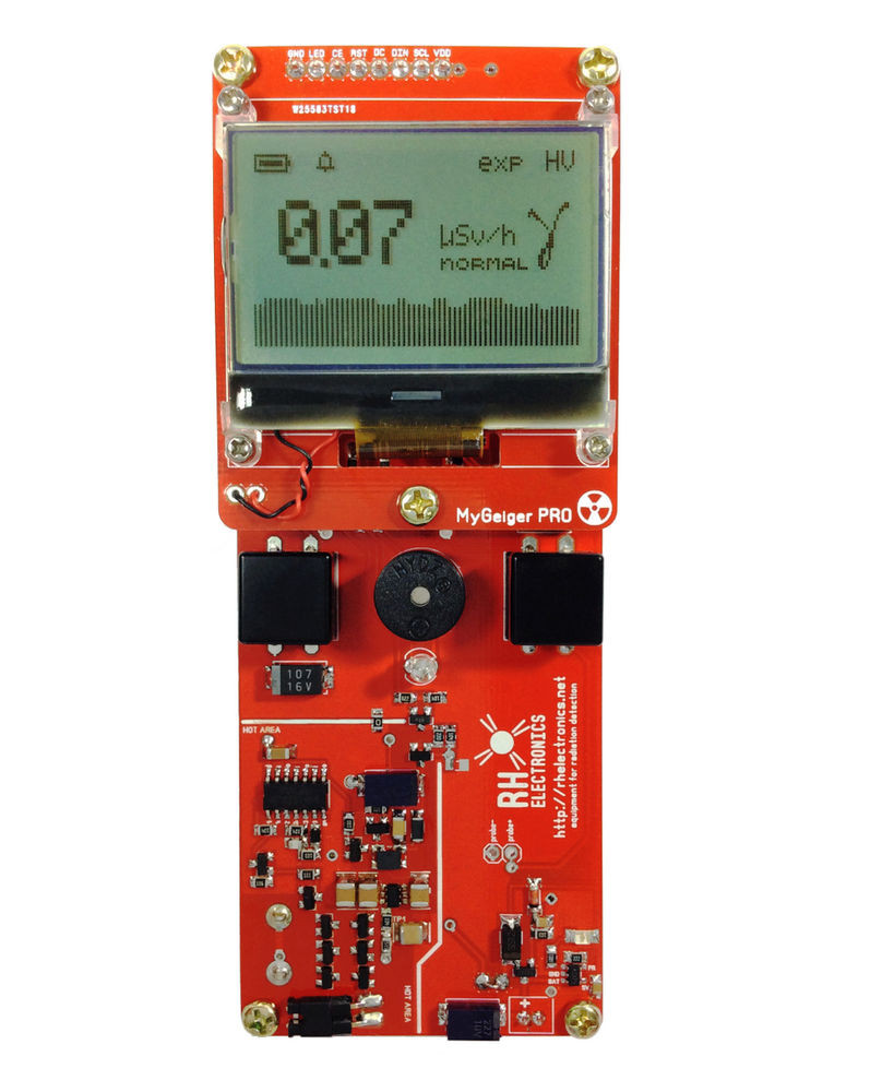 DIY Geiger Counter Kit
 MyGeiger ver 3 PRO DIY Geiger Counter Kit Gamma Radiometer