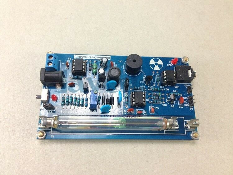 DIY Geiger Counter Kit
 Assembled DIY Geiger Counter Kit Nuclear Radiation