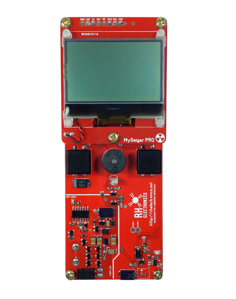 DIY Geiger Counter Kit
 MyGeiger 3 PRO DIY Geiger Counter Kit Gamma Radiometer