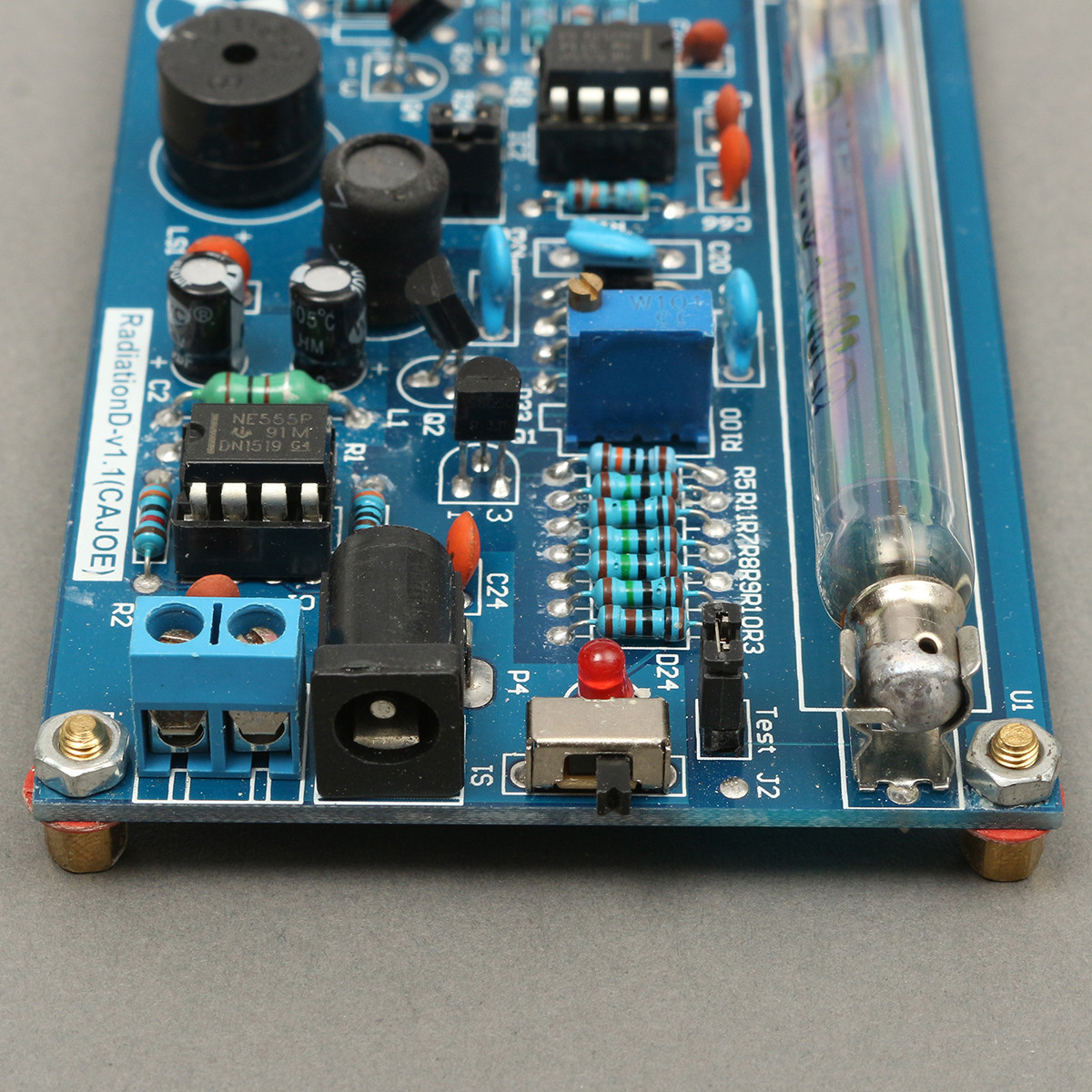 DIY Geiger Counter Kit
 Assembled DIY Geiger Counter Kit Module Miller Tube GM