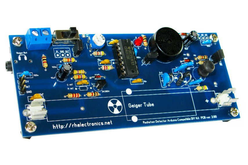 DIY Geiger Counter Kit
 Geiger Counter Radiation Detector DIY Kit from rhgeiger on