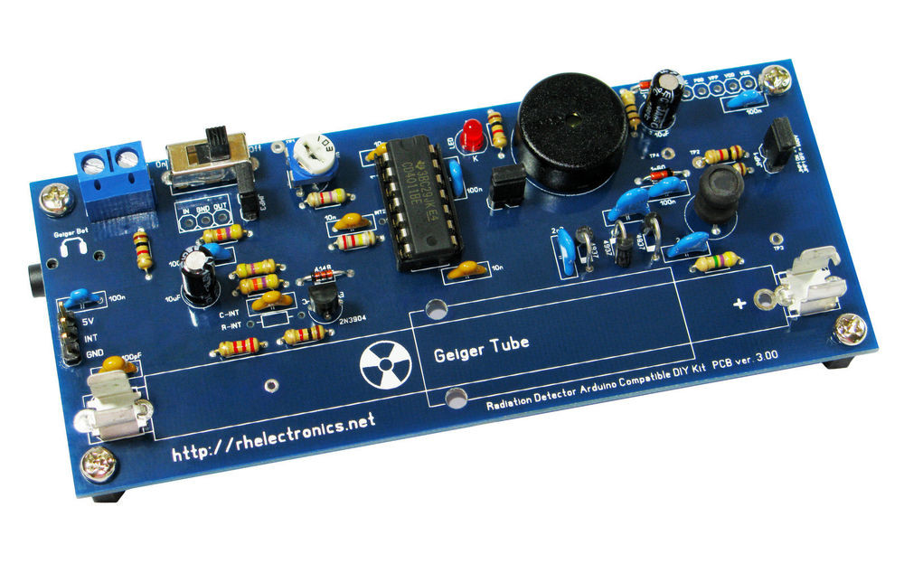 DIY Geiger Counter Kit
 SOLDERED DIY Geiger Counter Kit Nuclear Radiation Detector