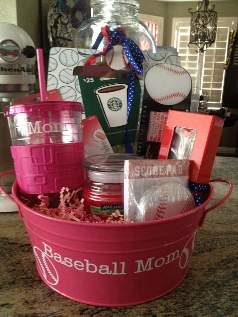 Diy Gift Basket Ideas For Mom
 Team Mom Gift Basket This would be perfect for the church