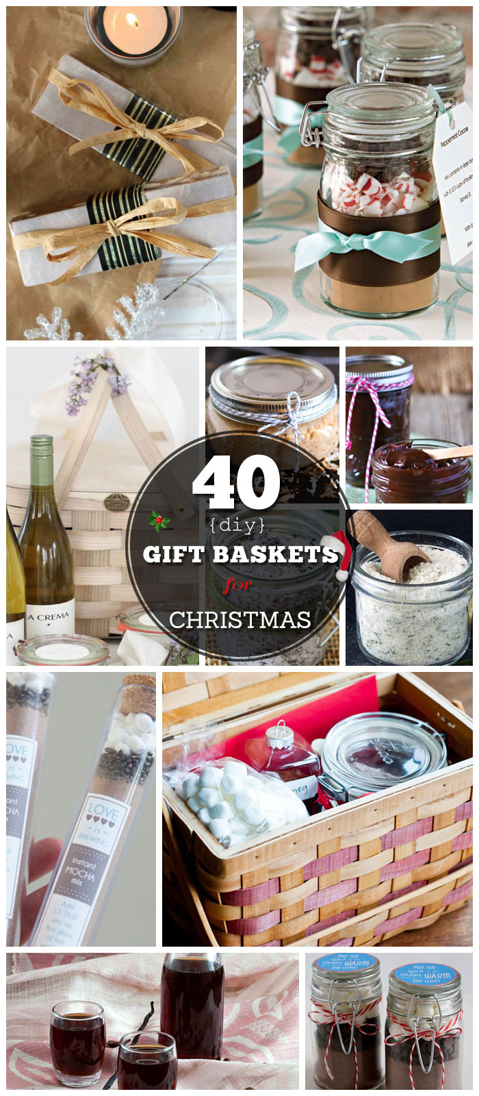 Diy Gift Basket Theme Ideas
 40 DIY Gift Basket Ideas for Christmas