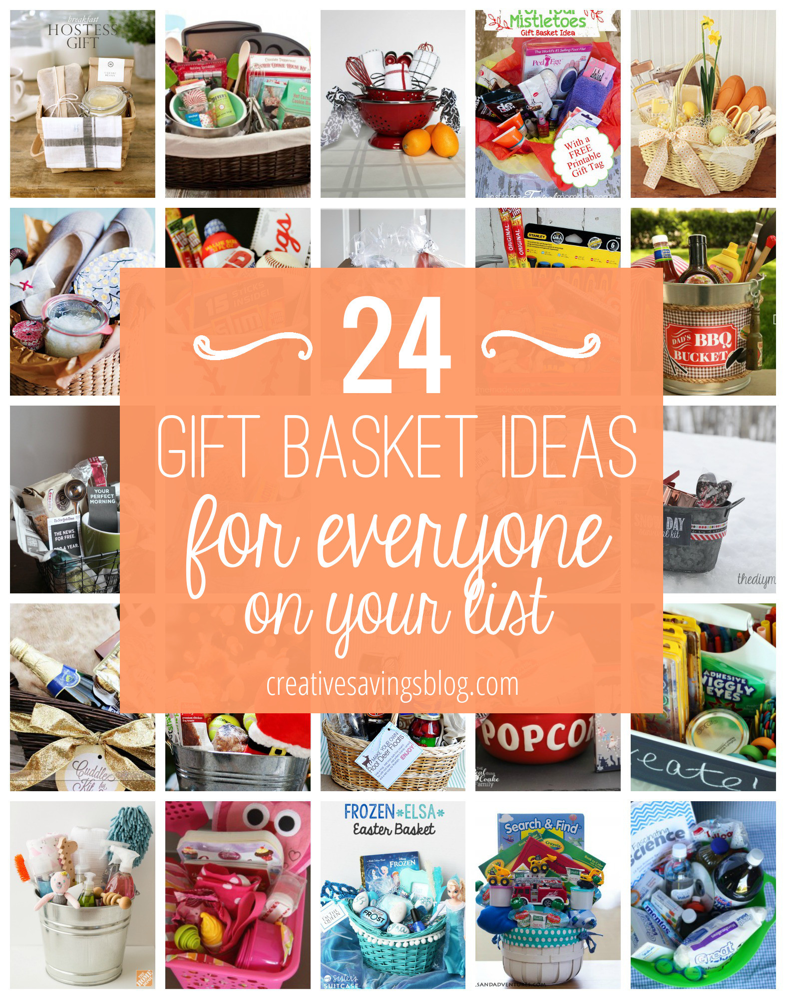 Diy Gift Basket Theme Ideas
 DIY Gift Basket Ideas for Everyone on Your List