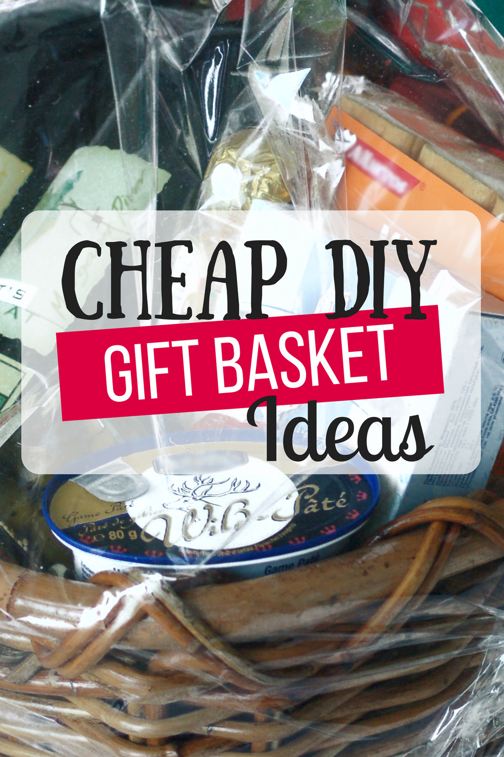 Diy Gift Basket Theme Ideas
 Cheap DIY Gift Baskets The Busy Bud er