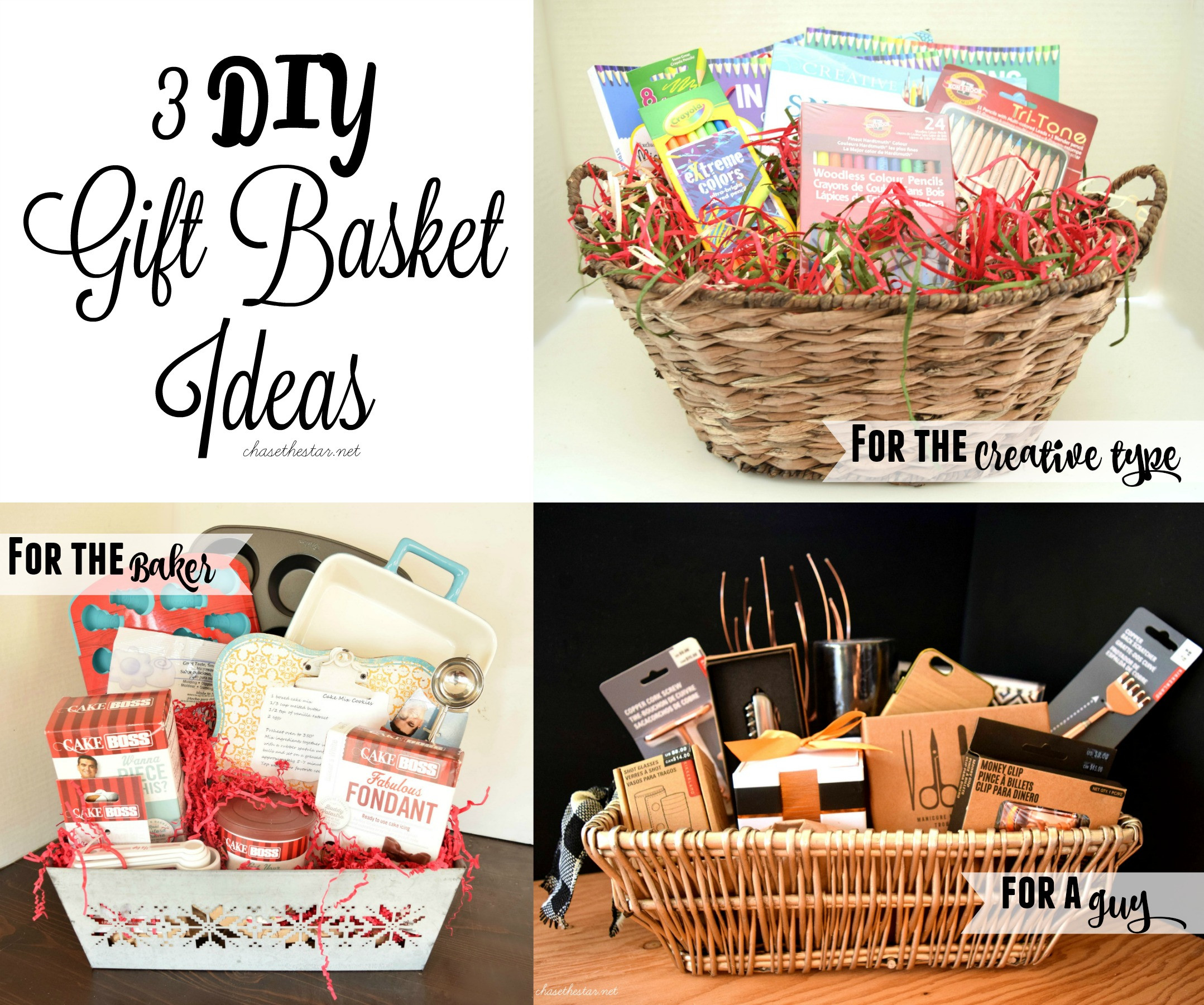 Diy Gift Basket Theme Ideas
 3 DIY Gift Basket Ideas