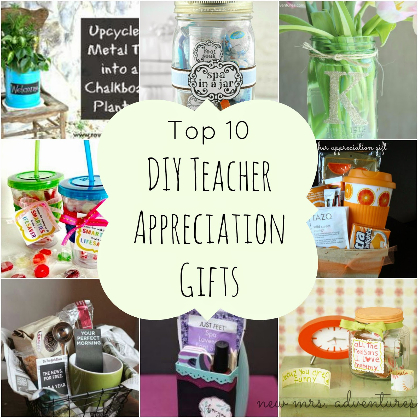 DIY Gift For Teacher
 Barnabas Lane Top 10 DIY Teacher Appreciation Gifts