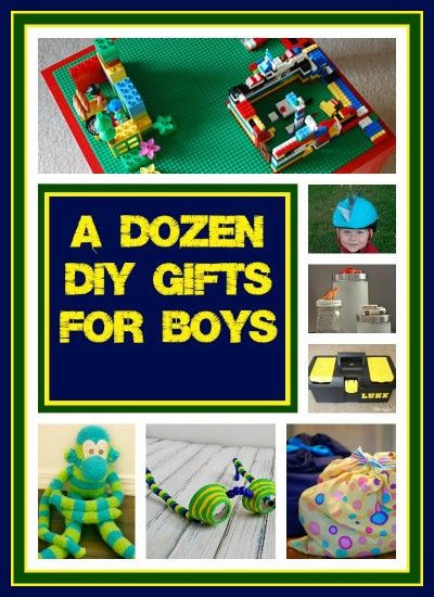 Diy Gift Ideas For Boys
 Countdown To Christmas Dozen DIY Gift Ideas For Boys
